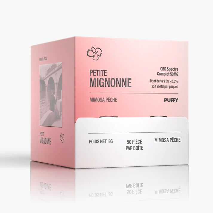 25 mg THC Gummies - Peach Mimosa