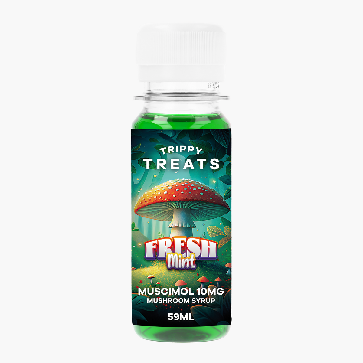 Muscimol Syrup 10 mg – Fresh Mint