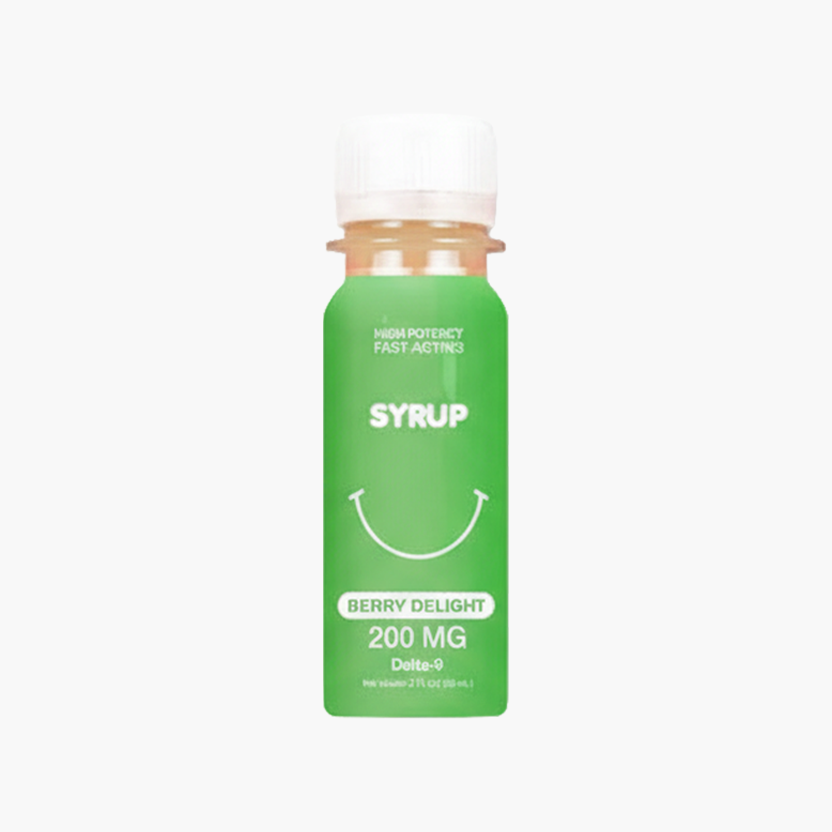200mg THC Syrup - Berry Delight