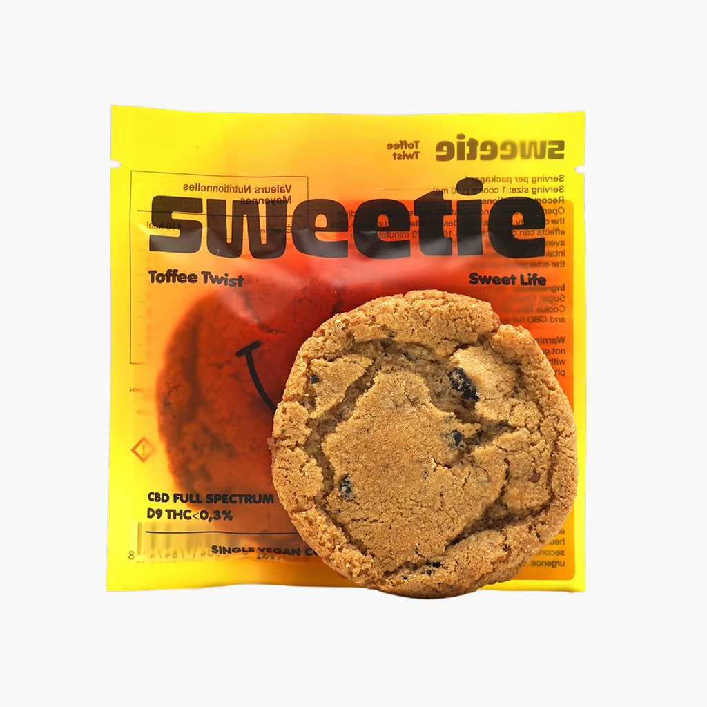 Space Cookie THC 100mg - Dark Chocolate Cappuccino - Puffy