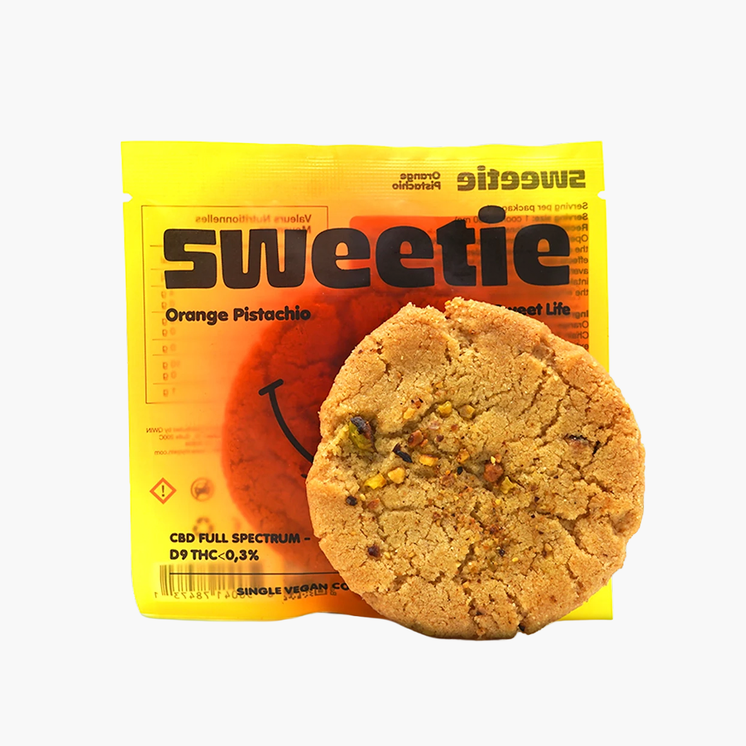 Space Cookie THC 100mg - Orange Pistachio - Puffy