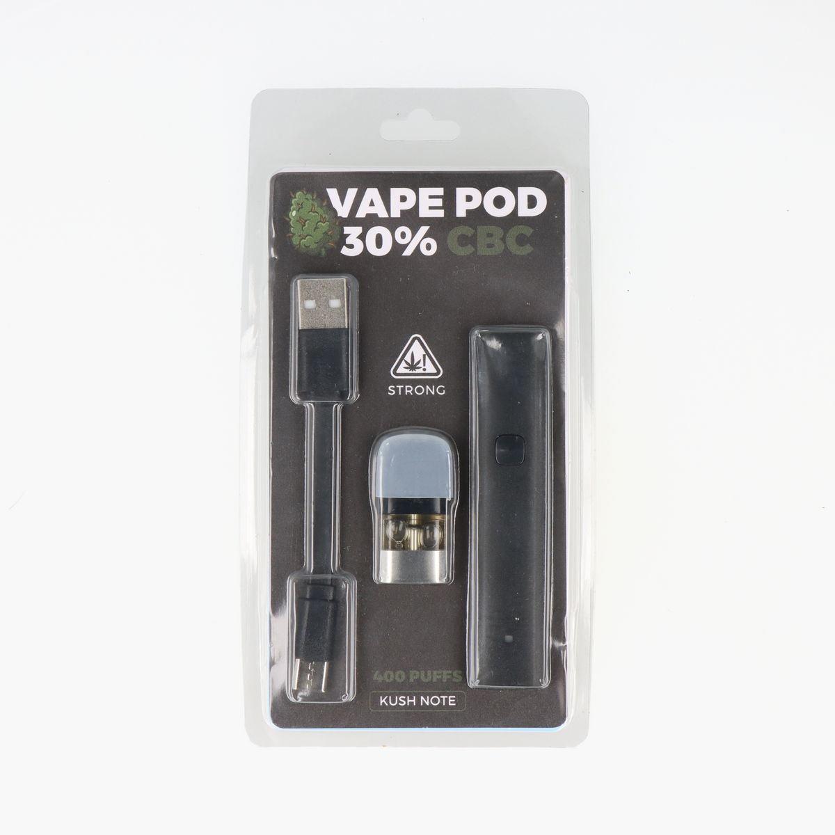 CBC Vape pod 1ML - Kush note - Marque blanche